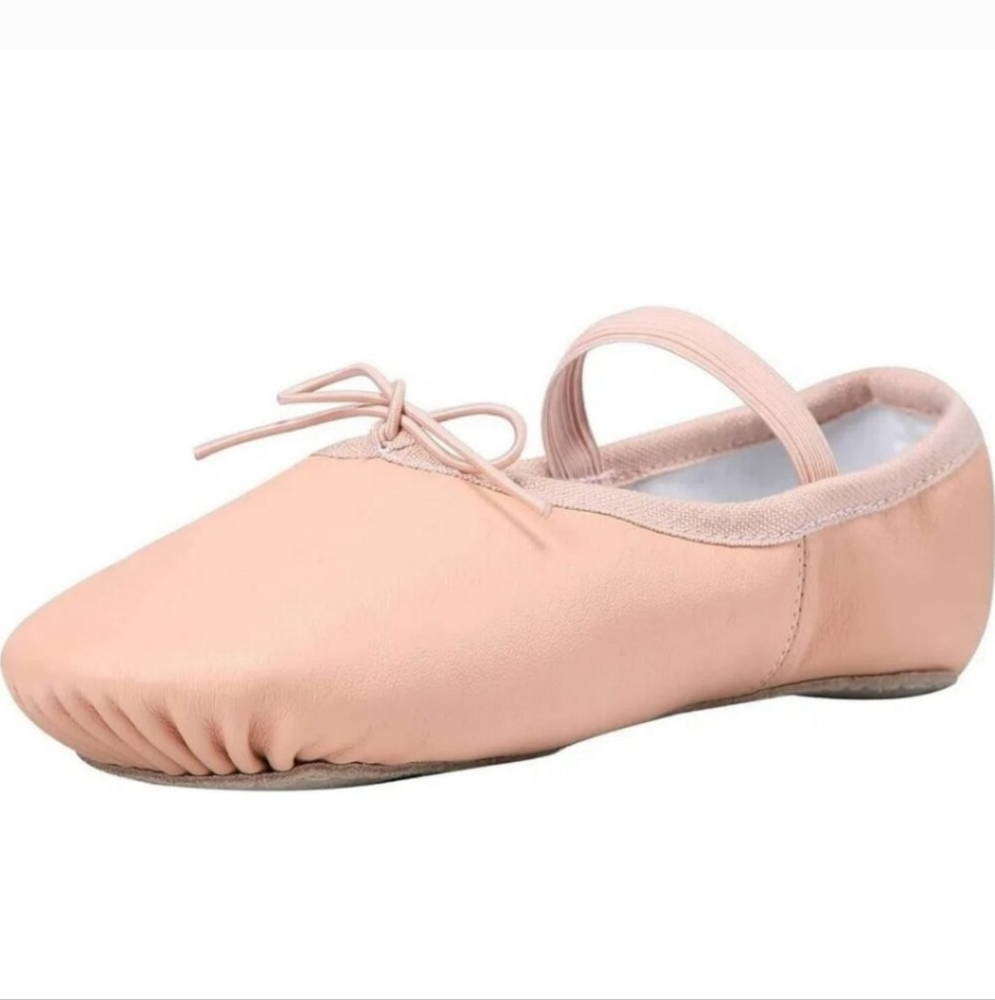 Leather Ballet Shoes Big Kid